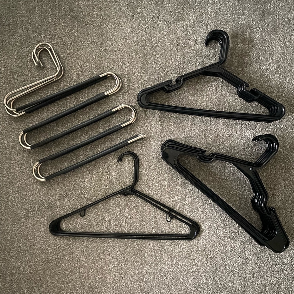 Coat Hangers Pant Hangers Closet Storage Coathangers